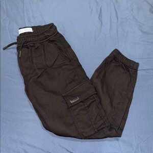 Zara kids Charcoal/ black Elastic Waist Pants